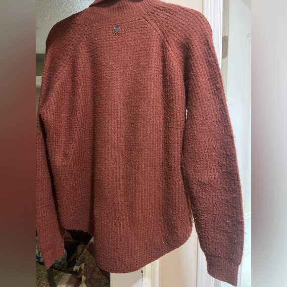 Kuhl Sienna Sweater in Cinnamon. Size LG - Picture 4 of 5